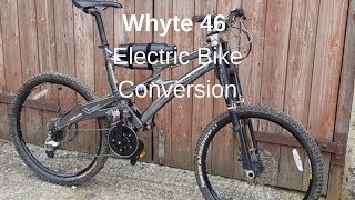 Whyte 46 Tongsheng TSDZ2 Electric Bike conversion [upl. by Mccandless]