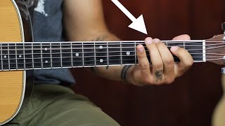 Acoustic Guitar HammerOn Technique in 3 Easy Steps [upl. by Ferrigno]