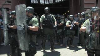 Phoenix July 29 2010 Raw Footage of Civil Disobedience and Arrests [upl. by Esch]