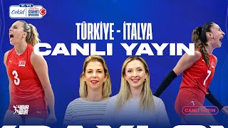 🚨 CANLI YAYIN Türkiyeİtalya  Orkidle Keskin Çapraz [upl. by Atnauqal638]