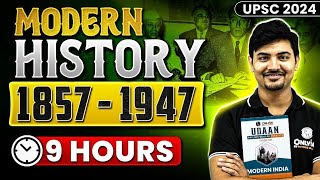 Complete Modern History One Shot  Important Topics Covered 💯  OnlyIAS [upl. by Albin]