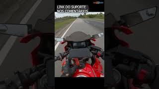 Melhor Suporte de Celular para Moto com carregamento Serve na CBR 650R Yamaha R3MT3 Kawasaki ZX6 [upl. by Deer880]