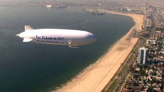 Zeppelin Eureka over Long Beach [upl. by Curcio]