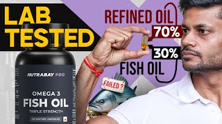 NUTRABAY FISH OIL TRIPLE STRENGTH AT INR 549  LAB TESTED BY TRUSTIFIED review fitness health [upl. by Nede424]