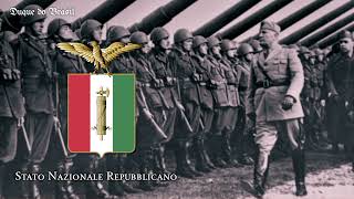 National Anthem of the Italian Social Republic 19431945 quotGiovinezzaquot Instrumental [upl. by Nyleahs435]