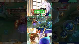 ling gameplay part 45 ling mlbb [upl. by Anival242]