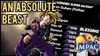 Evolved Teen Gohan is Top 3 Evolves For a Reason in Anime Impact [upl. by Obellia]