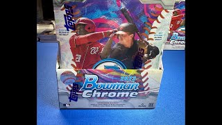 2023 Bowman Chrome Hobby Box [upl. by Honora730]