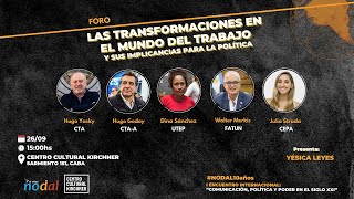 📌 Las transformaciones en el mundo del trabajo y sus implicancias para la política [upl. by Jennie]