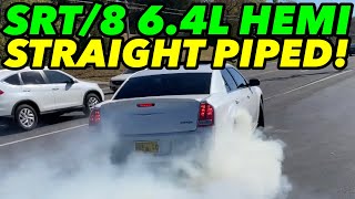 2012 Chrysler 300 SRT8 64L HEMI V8 Dual Exhaust w STRAIGHT PIPE [upl. by Leorsiy]