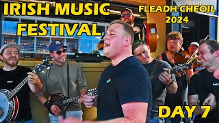 Fleadh Cheoil 2024 Day Seven amp Biggest Crowds Irish Music Festival Wexford Ireland [upl. by Violante]