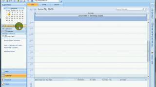 Outlook 2007  Calendar Basics [upl. by Shulman552]
