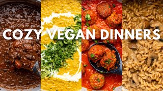 5 Cozy Vegan Weeknight Dinners [upl. by Billat873]