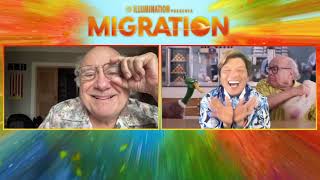 Danny DeVito Talks “Migration” and Where He Would Migrate To [upl. by Lynad899]