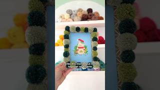 DIY pom pom frame [upl. by Anidem]