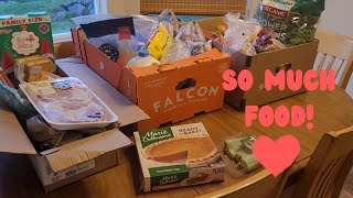 Food bank Haul  What I got at a new foodbank [upl. by Magnolia]