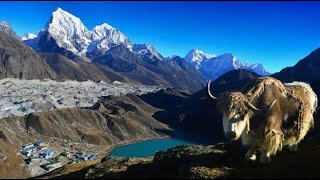 🇳🇵 Trekking from Kathmandu to Gokyo Ri and back  Ramchhap to Lukla via Jeep  No talking [upl. by Aleakam]