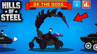 Hills Of Steel  BE THE BOSS Scorpion Boss Walkthrough Gameplay [upl. by Golding129]