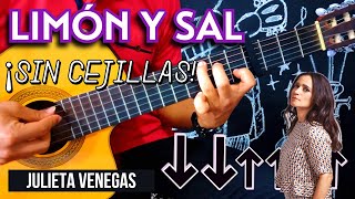 LIMÓN Y SAL  JULIETA VENEGAS  TUTORIAL GUITARRA ¡SIN CEJILLAS CÓMO TOCAR quotLIMÓN Y SALquot [upl. by Sean]