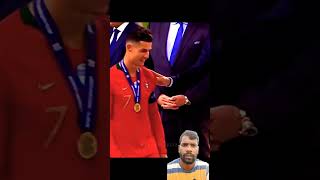 Cristiano Ronaldo trophy ke sath football ronaldodribbling cr7 fifaamazinggoals footballtricks [upl. by Llenna]