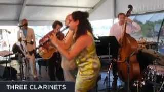 3 Clarinets Ken Peplowski  Evan Christopher  Anat Cohen  Swing That Music Louis Armstrong live [upl. by Hanah700]