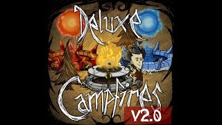 Dont Starve Mod  Deluxe Campfires 20 [upl. by Tova]