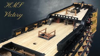 HMS VICTORY Model Ship  Part 83 [upl. by Chesna]