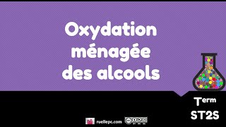 oxydation ménagée des alcools [upl. by Anoet]