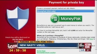 Ransomware destroying computer files [upl. by Filmore]