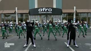 Evans High School Marching Band Performs on The Sisaundra Show [upl. by Elbon434]