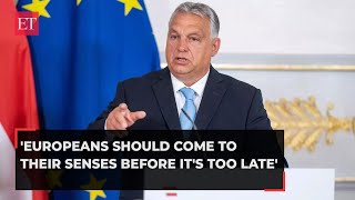 Europeans should come to their senses before its too late Hungary’s Orban warns of EUs demise [upl. by Jerold508]