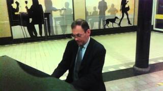 Stefan Straetmans  playing the piano in Maastricht Central Station [upl. by Aleacim]