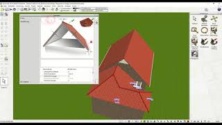 Freie Dachform zeichnen mit dem 3D Architekt [upl. by Audwin273]