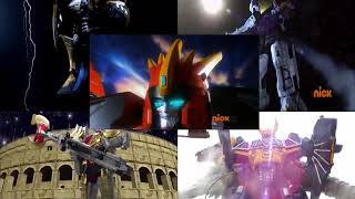 Power Rangers Dino Charge Dino Charge Megazords Slideshow 2 [upl. by Breeze]