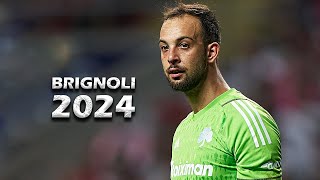 ALBERTO BRIGNOLI  Amazing Saves amp Reflexes  2024  Panathinaikos FC HD [upl. by Panaggio608]