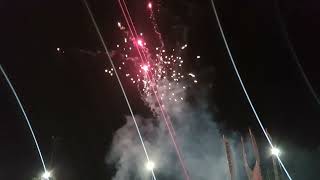 Feuerwerk beim Hagebaumarkt Hümmelsbüttel 28122023 [upl. by Ardnuassak]