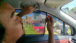 Cara buka assist grip roof handle MYVI D20 20172023 ALZA 2022 ARUZ  ATIVA AXIA 2023 BEZZA [upl. by Livvie]