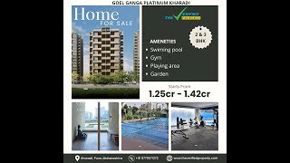 🏡 Discover Your Dream Home at Goel Ganga Platinum Kharadi 🏡 [upl. by Wall]