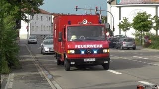 2x GWT Freiwillige Feuerwehr Wiesloch Abt Stadt [upl. by Lody697]