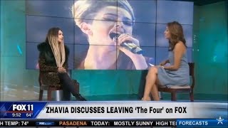 Zhavia discusses ‘The Four’ and losing to Kendyle [upl. by Bortz]