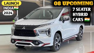 08 Upcoming 7 Seater Hybrid Cars Launch In 🇮🇳 India 2024  Hybrid 7 Seater Cars  Launch Date Price [upl. by Lemmy]