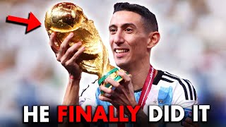 The RISE Of Di Maria  From Quitting Football To Legend [upl. by Nnagem]