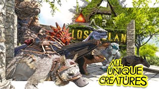 Lost Island ALL Unique Creature Locations Guide [upl. by Aikemehs]