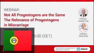 Portuguese Not All Progestogens are the Same The Relevance of Progestogens in Miscarriage [upl. by Tania]