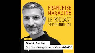 Biocoop Malik Sediri Directeur développement  Franchise Magazine [upl. by Asillem]