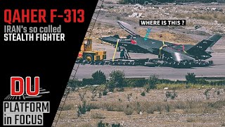 Why Iran is not flaunting the Qaher F313 fighter jet against Israel [upl. by Harikahs995]