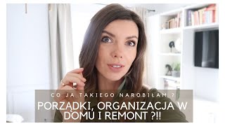 PORZĄDKI PRZEDŚWIĄTECZNE  ORGANIZACJA W DOMU I REMONT   VLOGMAS 2023 [upl. by Taryne]