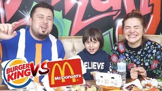 BURGER KING vs McDONALDS [upl. by Iron]