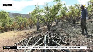 Un agriculteur a perdu 40 tonnes de production dans limpressionnant feu de broussailles [upl. by Meeka]