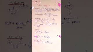 Curtius rearrangement organicchemistry chemistry reaction 12thchemistry music motivation [upl. by Alexei]